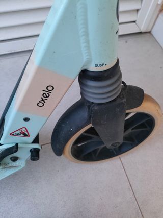 DOS patinetes Oxelo Mid 9 - Plegable