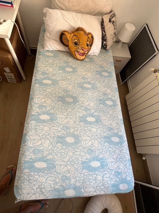 Colchón 90 cm + somier 
