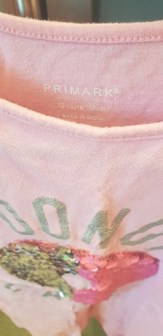Camiseta Primark niña con diseño de donut ✨