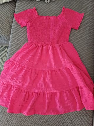 Vestido SHEIN rosa verano