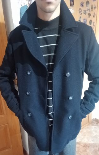 Gabardina negra Studio Classics