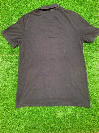 Polo Nike vintage negro 1990s talla M