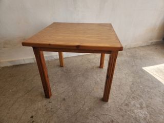 Mesa Comedor Pino y 4 Sillas