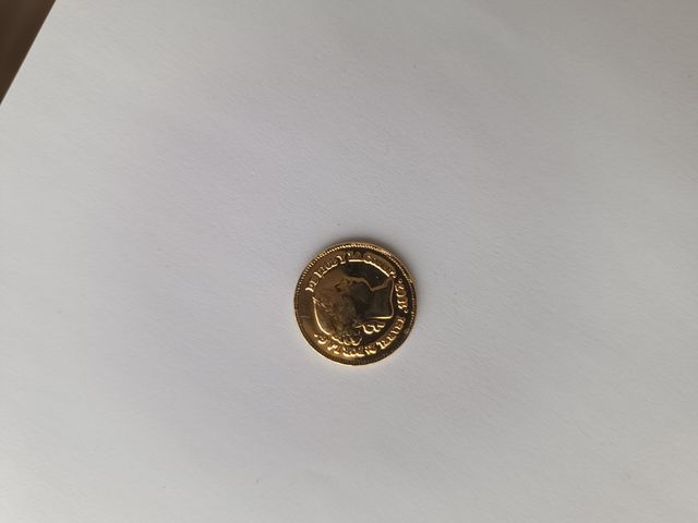 Réplica moneda oro Alfonso XII