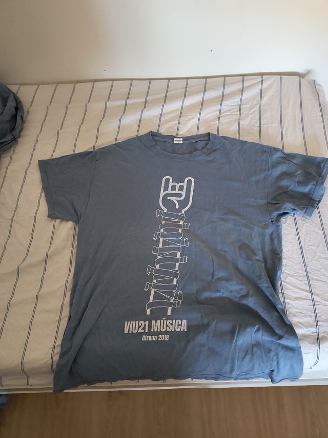 Camiseta Viu21 Música Girona 2018
