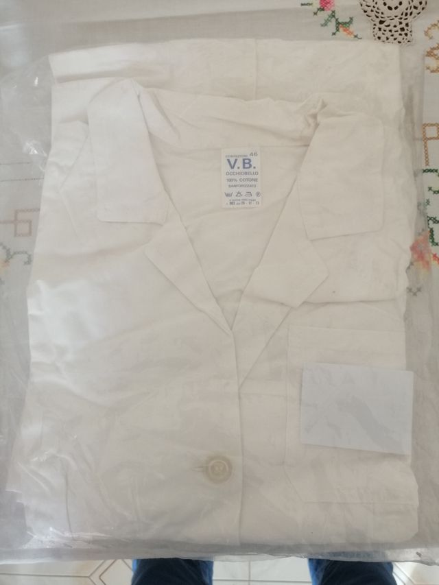 Camice bianco professionale