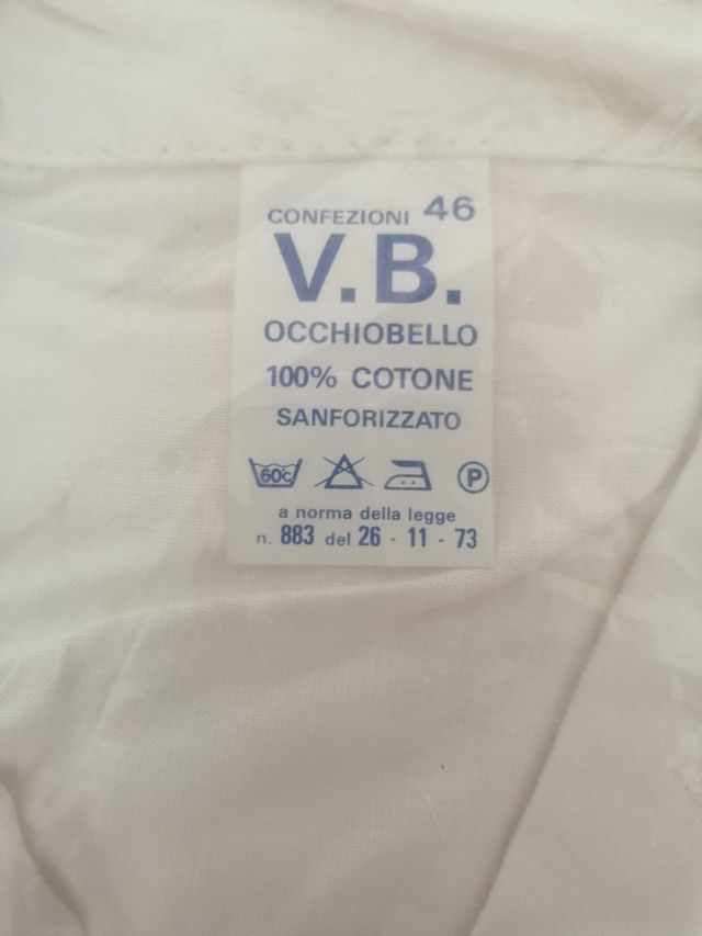 Camice bianco professionale