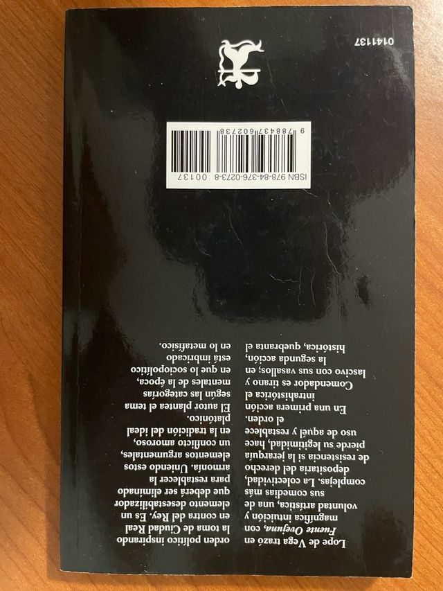 Fuente Ovejuna (Letras Hispanicas) (Spanish Edi...