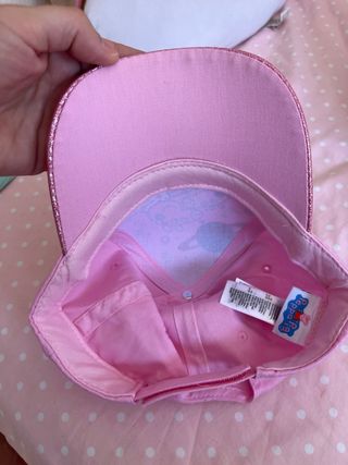 Gorra Peppa Pig espacial rosa