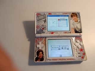 Nintendo DS Lite blanca - High School Musical 3