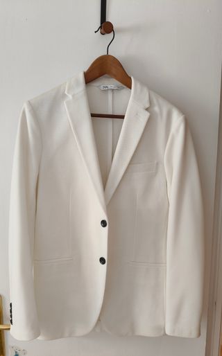 Americana blanca Zara - Talla M