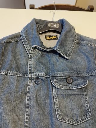 Giacca Jeans Wrangler Blu