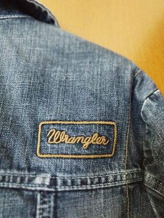 Giacca Jeans Wrangler Blu