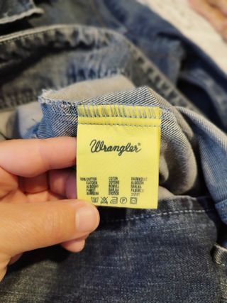 Giacca Jeans Wrangler Blu