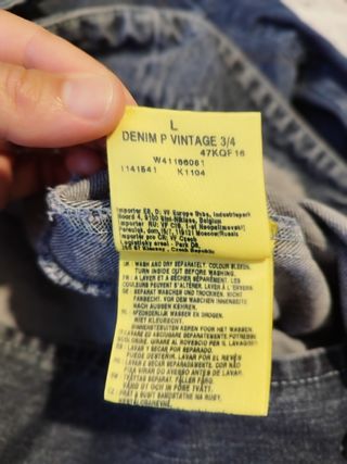 Giacca Jeans Wrangler Blu