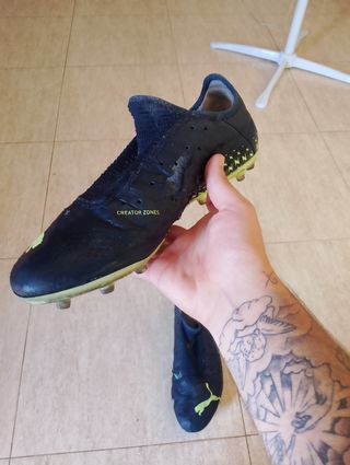 Botas fútbol Puma - sin cordones
