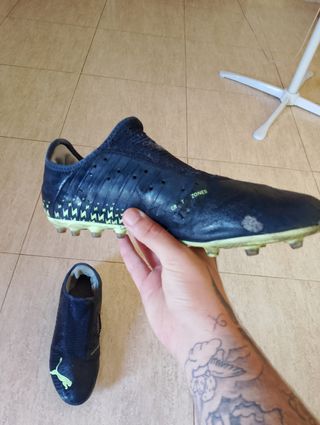 Botas fútbol Puma - sin cordones