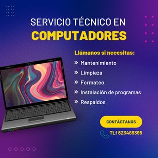 Se realiza Servicio tecnico Pc 