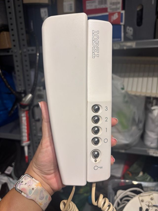 Telefonillo TEGUI blanco