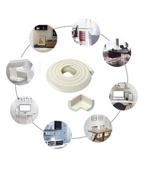 kit proteccion bebés de 4 Cantos y 2 Rollos espuma