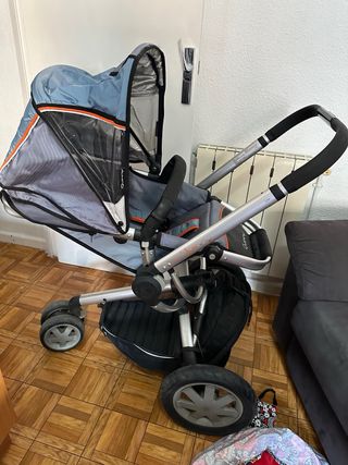 Carrito Quinny 3 ruedas, 2 piezas
