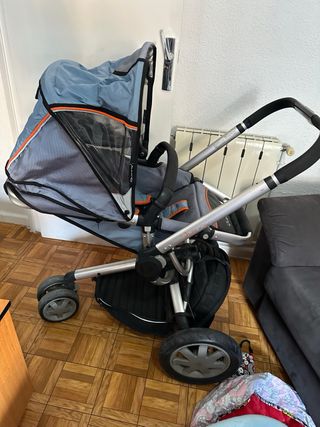 Carrito Quinny 3 ruedas, 2 piezas