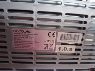 Tostadora Cecotec 2 ranuras