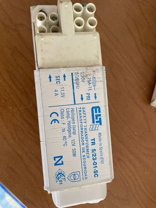 6 Reactancias Tel SE1 2/22 de 18w o 20w 1 transfor