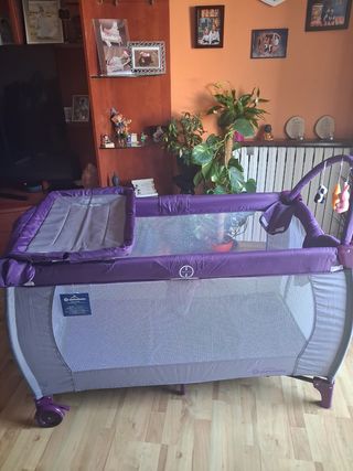 Cuna viaje + cambiador AsalvoBaby