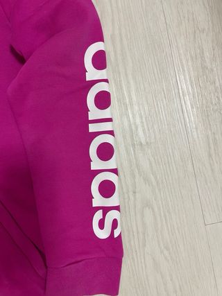 Chaqueta Adidas Rosa - Cremallera