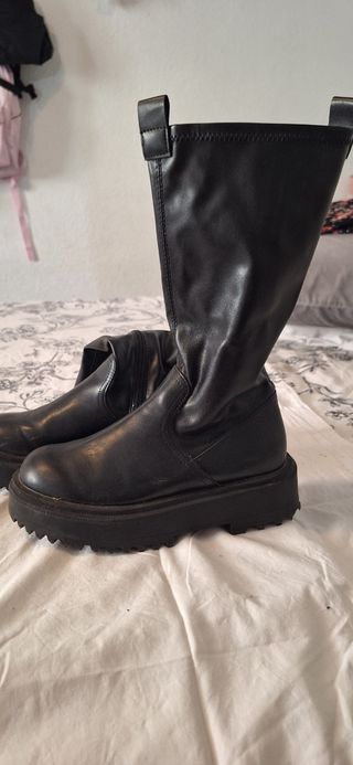 Botas niña negras talla 34