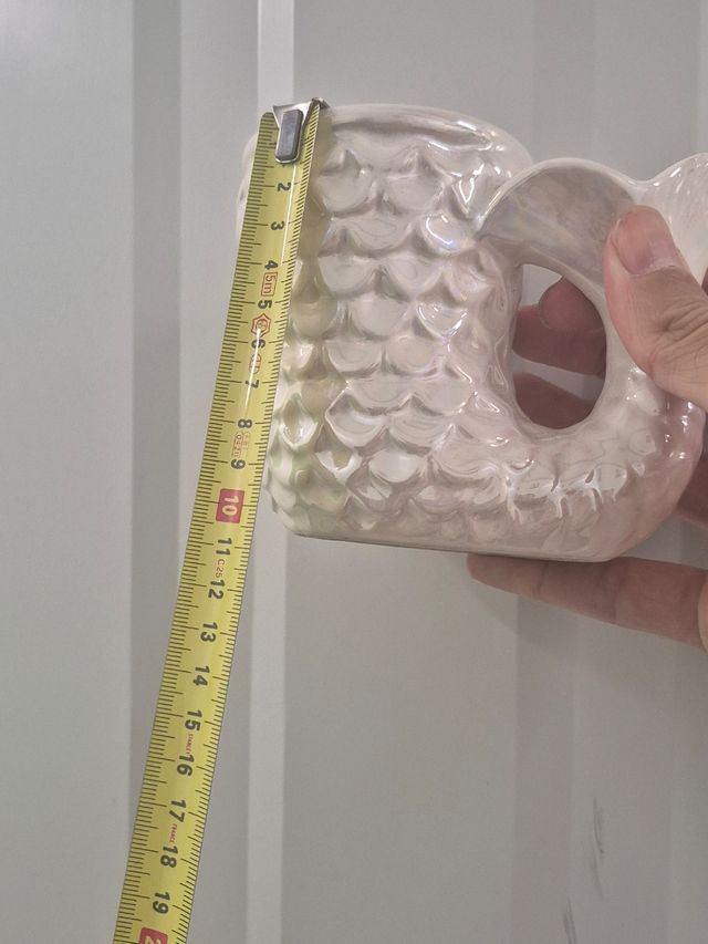 Taza cerámica cola sirena