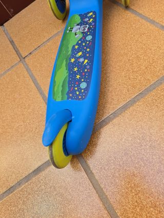 Trotineta infantil, usada