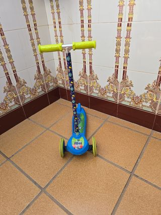 Trotineta infantil, usada