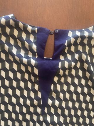 Vestido Lesac - Blanco y Negro