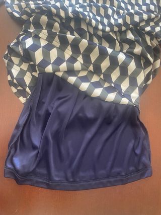 Vestido Lesac - Blanco y Negro