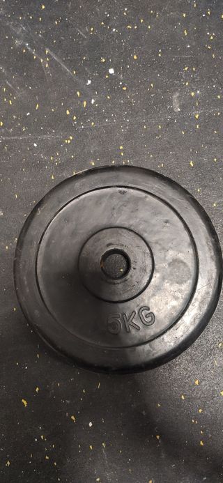 2 Discos peso 5kg - Gimnasio