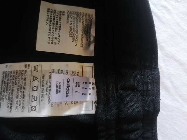 Pantaloni tuta Adidas neri