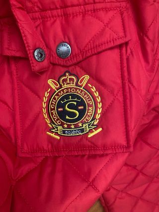 Cazadora acolchada Solera roja - L