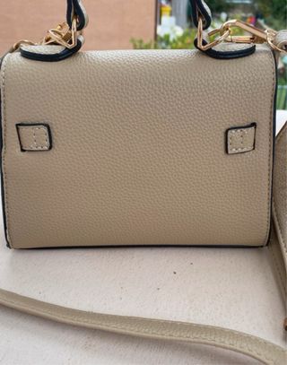 Borsetta a mano beige
