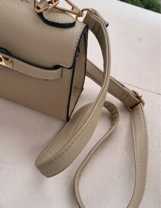 Borsetta a mano beige