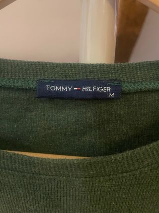 Camiseta Tommy Hilfiger verde oliva