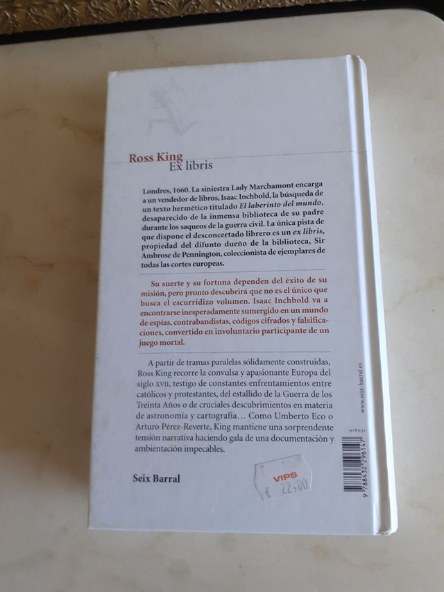 " Ex Libris ". Ross King.