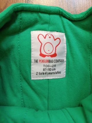 Saco dormir niñx - Verde lima