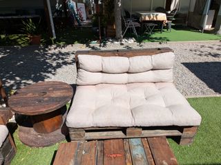 Chill Out - Sofá y mesa jardín - Palets reciclados