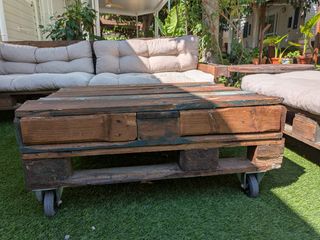 Chill Out - Sofá y mesa jardín - Palets reciclados