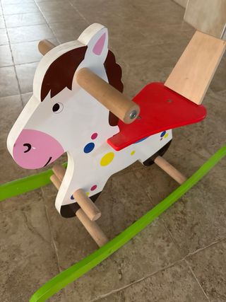 Caballo mecedora infantil
