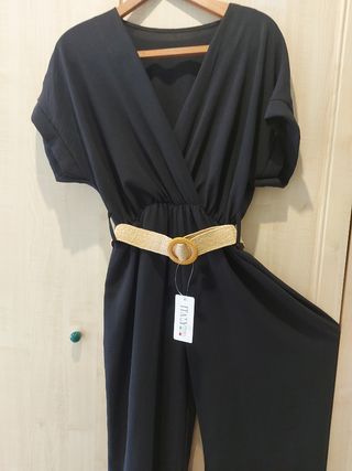 Mono negro elegante - talla única