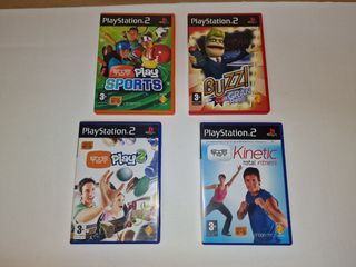EyeToy PS2 + Buzz PS2 + juegos
juegos