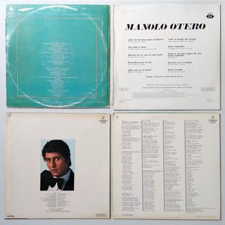 MANOLO OTERO Lote 4 LP